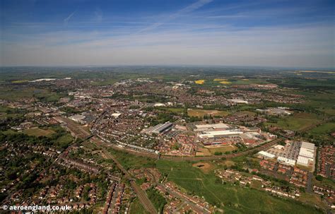 Aeroengland Aerial Photograph Of Stafford Staffordshire England Uk