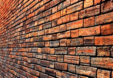 Wallpaper Wood Texture Brick Background Material