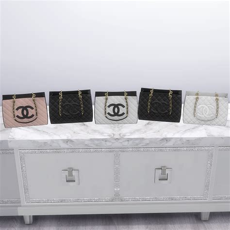 Platinumluxesims — Chanel Grand Shopping Tote Vol1 • 5 Swatches