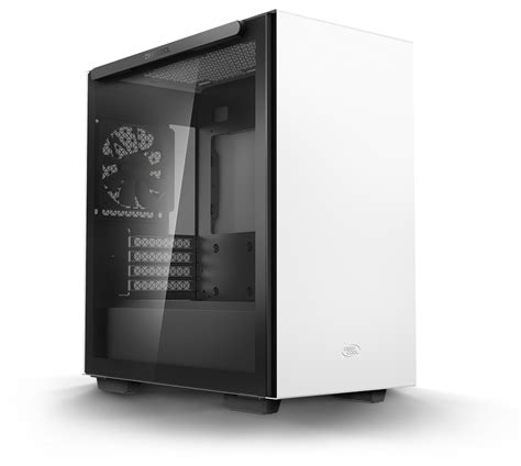 Neweggbusiness Deepcool Macube 110 White White Abs Spcc Tempered