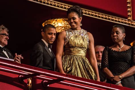 Michelle Obamas Kennedy Center Honors Dress And Guests In The