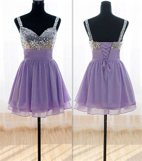 New Arrival Beading Homecoming Dressesv Neck Lace Up Graduation