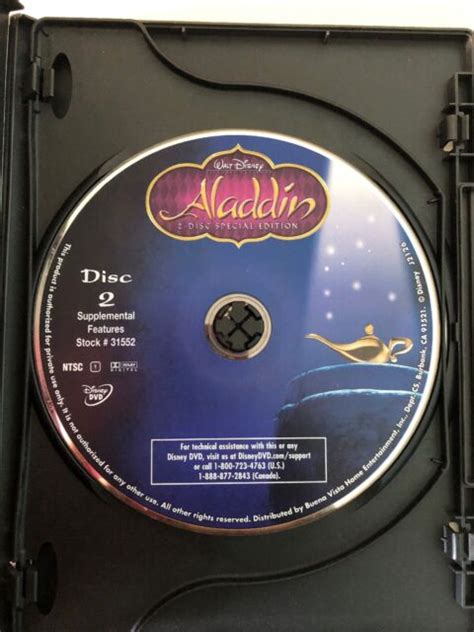 Aladdin Dvd 2004 2 Disc Set Platinum Edition Ebay