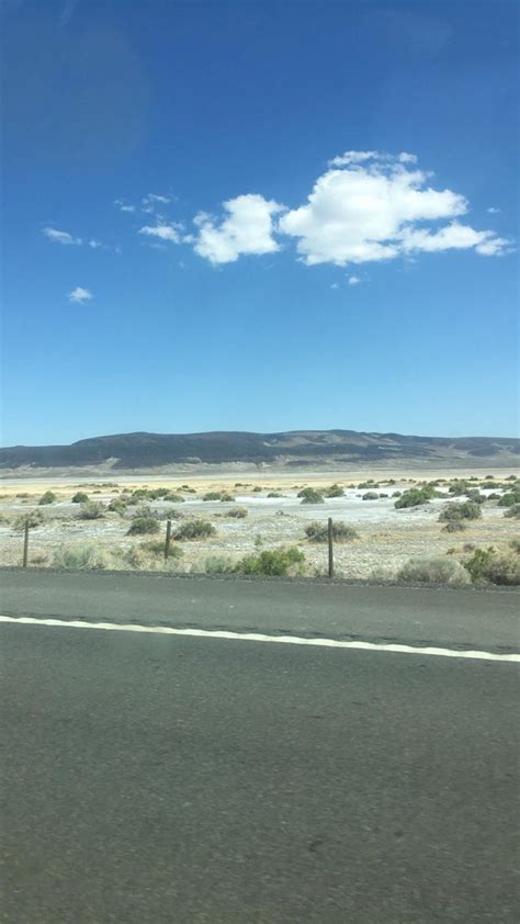 Taken Outside Of Reno Nevada What Is The White Stuff