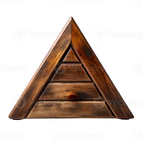 Triangular Wooden Signboard Png Wooden Signboard Isolated On