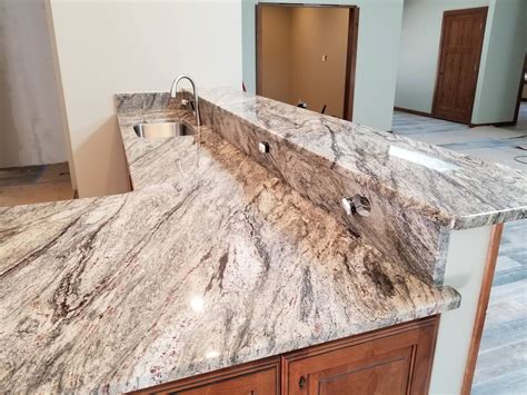 Thunder White Granite Countertops Kitchen Cabinets Wow Blog