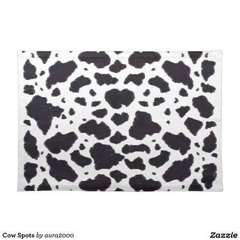 Cow Spots Placemat Cow Spots Cheetah Print Wallpaper