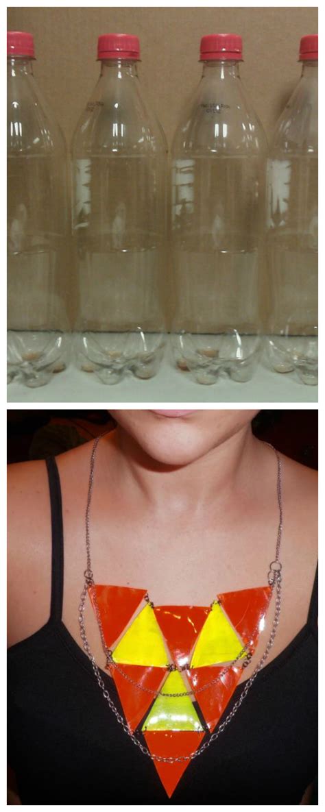 Gold ☥ White Life Diy Empty Plastic Bottles To Necklace