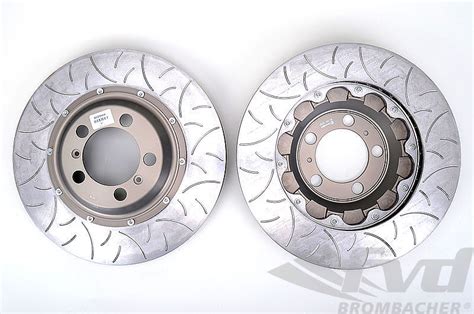 Brembo Type Iii Slotted Rotor Set Gt Rs Front X Mm Steel Brakes