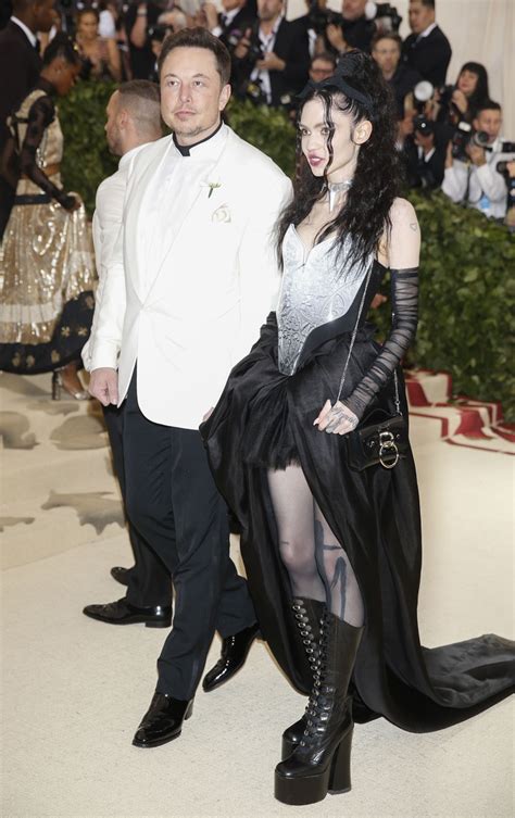 Elon Musk Graces Met Gala Red Carpet With New Girlfriend Grimes