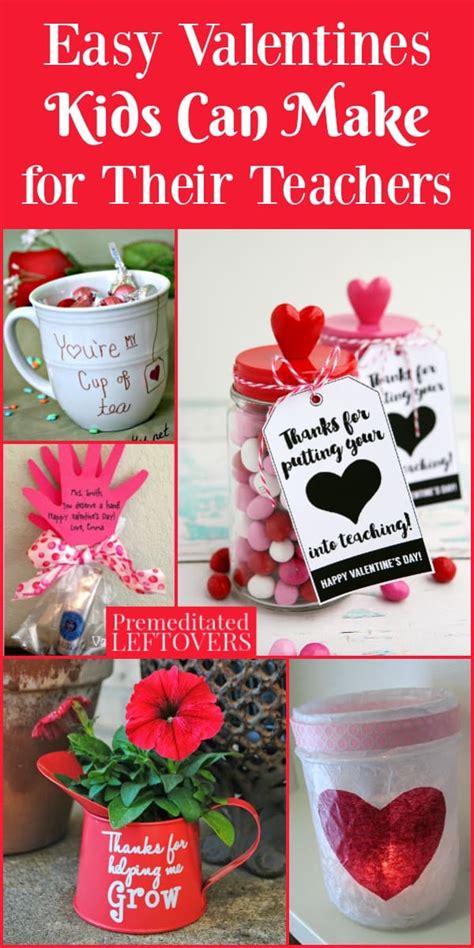 Easy Valentines Kids Can Make For Their Teachers