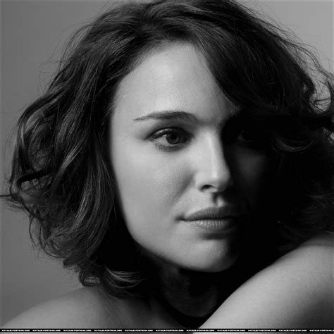 Serendipity Is Life Natalie Portman In Black And White