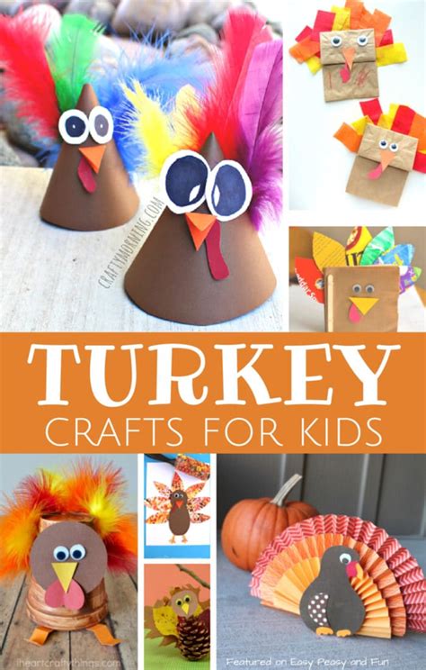 Turkey Crafts For Kids Wonderful Art And Craft Ideas For Fall And