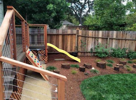 We believe that kid friendly backyard landscaping ideas exactly should look like in the picture. 15 Fun Backyard Ideas for Kids