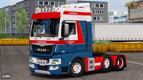 Maatman Skin For MAN TGX Euro By MADster V X ETS Mods SCS Mods Euro Truck