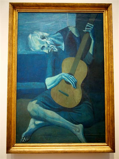 Pablo Picasso Old Guitarist In Art Institute Of Chicago Flickr