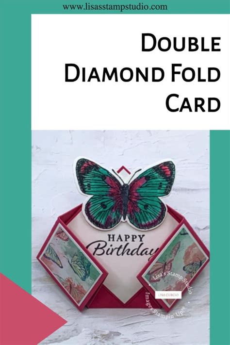 A Double Diamond Fold Card Tutorial That Will Rock The World Fancy