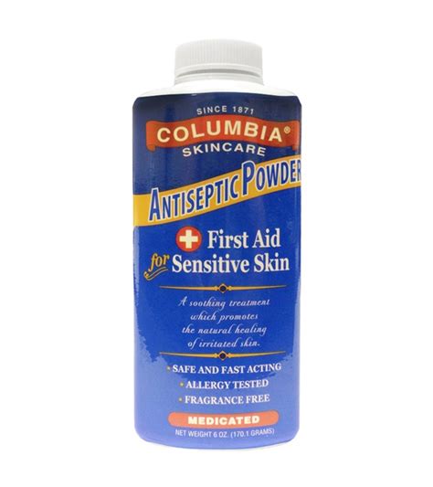 Columbia Medicated Antiseptic Powder 6 Oz Jacks Inc