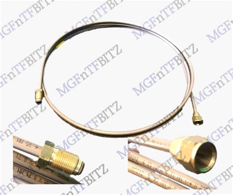 rhd clutch pipe copper stg100762 fits mgf mg tf le500