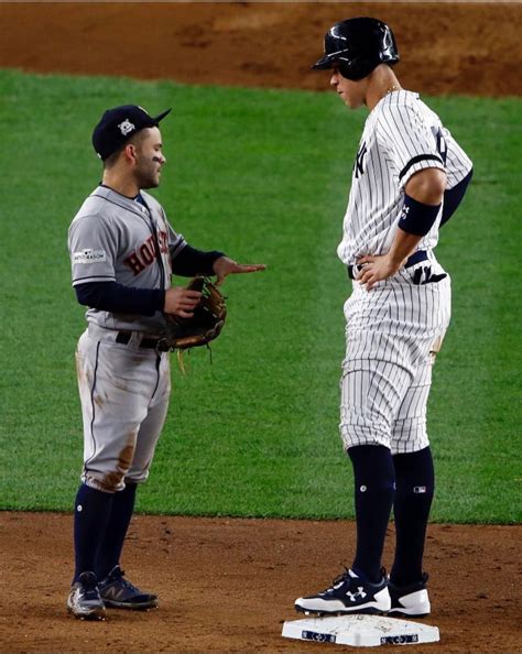 Judge And Altuve Baseballboys Yankees Baseball New York Yankees