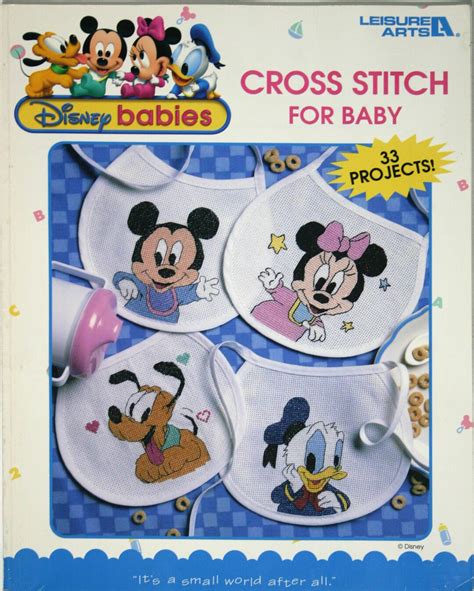 Disney Babies Cross Stitch For Baby Leisure Arts 3048 Paperback
