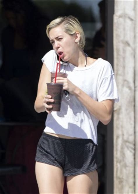Miley Cyrus In Short Shorts 20 GotCeleb