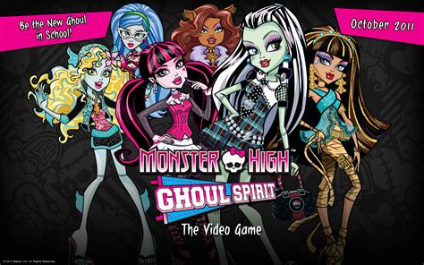 Monster High Ghoul Spirit Video Game Wallpaper 1 Monster High