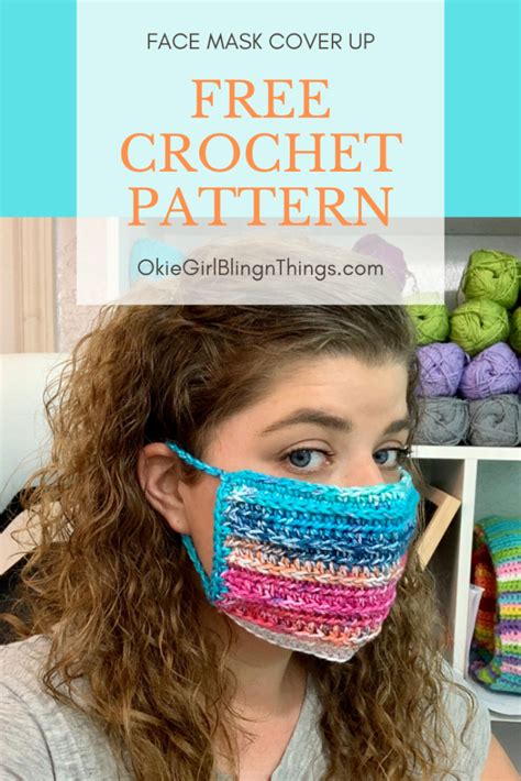 This free face mask pattern features a removable filter pocket so you can change the filter and wash the mask. DIY Face Mask Cover Up Free Crochet Pattern - Knit And ...