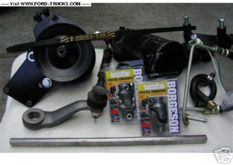 Who Has Gotten A Power Steering Conversion Kit Off Ebay Ford Truck