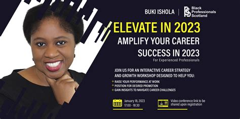 Elevate In 2023 Amplify Your Career Success In 2023 Black