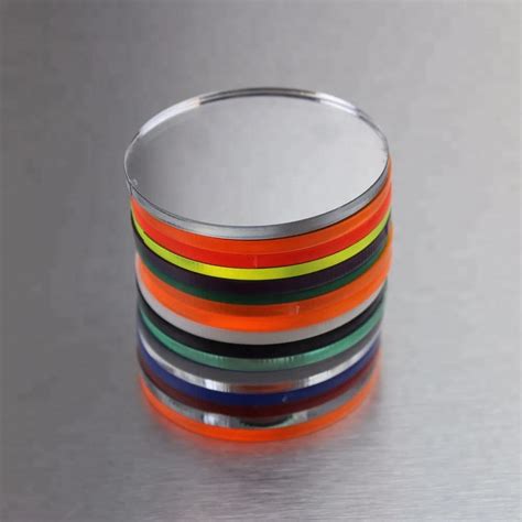 Wholesale Clear Acrylic Round Disc Color Acrylic Disc 2mm 3mm Thick