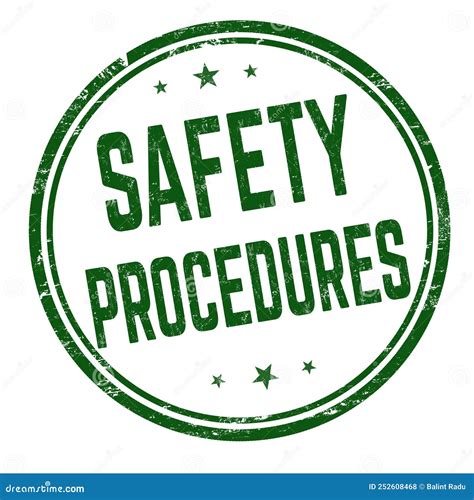 Safety Procedures Step By Step Plan Of How To Perform A Work