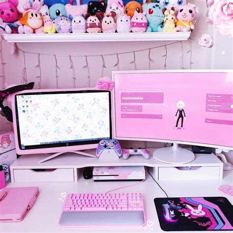 amazing pink gamer girl room aesthetic 23 cute ideas of kawaii gaming bedroom setup chair