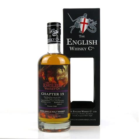 English Whisky Co Chapter 13 Peated Whisky Auctioneer