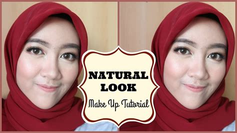 Natural Makeup Tutorial Indonesia Youtube