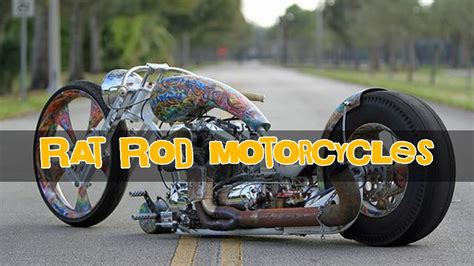 Top Rat Rod Motorcycles Ever Harley Davidson Homemade Crazy Motor