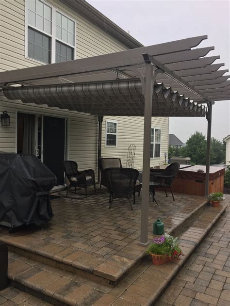 Find great deals on ebay for retractable canopy awning. Retractable Canopy Pergola CraftBilt Aristocrat Awnings ...