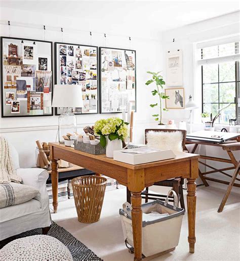 Decorate Your Home Office With Country Style Better Homes And Gardens