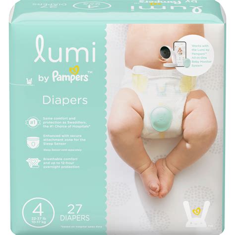 Lumi By Pampers Diapers Size 4 22 37 Lb Shop Dagostino
