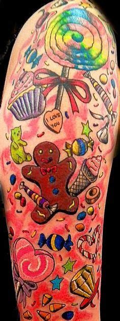 41 Candy Tattoo Sleeve Ideas Candy Tattoo Sleeve Tattoos Tattoos