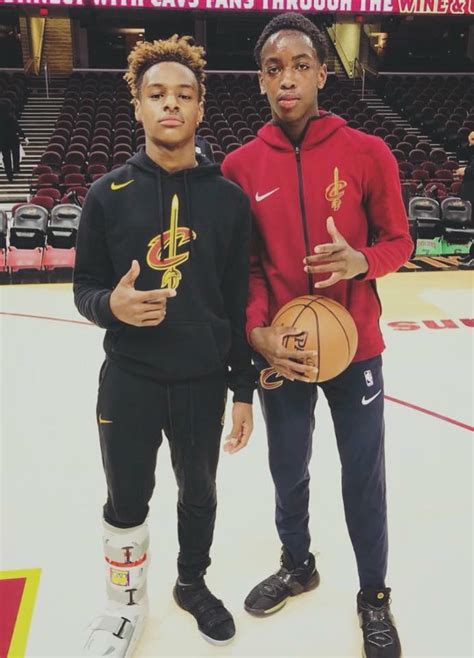 Zaire and bronny are gonna be problems 💪. NBA Buzz - Bronny James and Zaire Wade! Future teammates ...