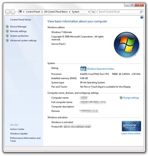 How To View System Information On Windows 7 • Pureinfotech