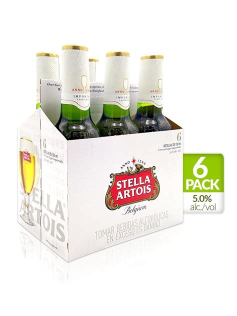 Six Pack Cerveza Stella Artois 330ml Licores Quindío Sede Cali