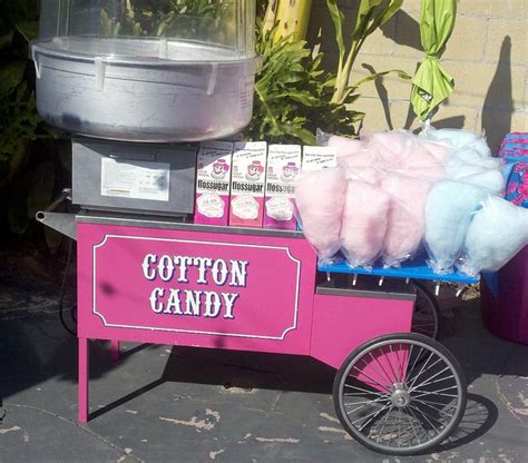 Cotton Candy Cart Carnival Food Candy Stand Candy Cart
