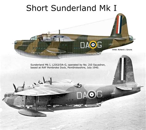 Short Sunderland Mk I Wwii Aircraft Ww Aircraft Short Sunderland