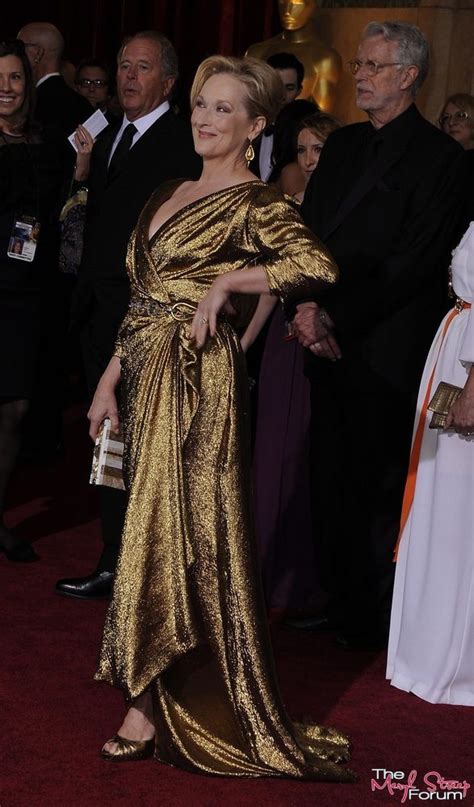 Academy Awards Red Carpet February 26 2012 Meryl Streep Foto
