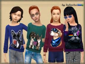 The Sims Resource Sweater Pets Child By Bukovka • Sims 4 Downloads