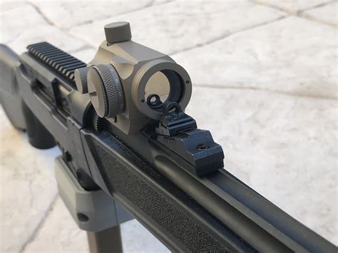 Taccom Ruger Pc Carbine Rear Sight Replacement Scope Rail Optics Mounts