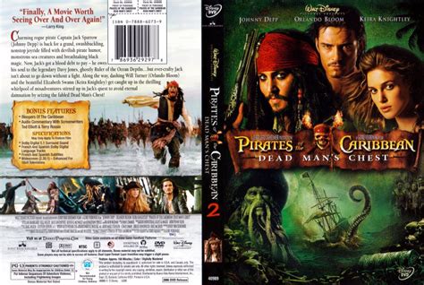 Pirates Of The Caribbean Dead Man S Chest Movie DVD Scanned Covers PIRATE OF THE