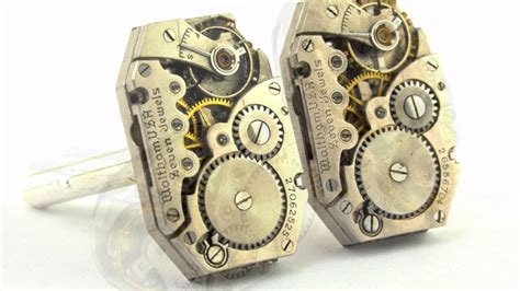 Steampunk Cufflinks By London Particulars Youtube